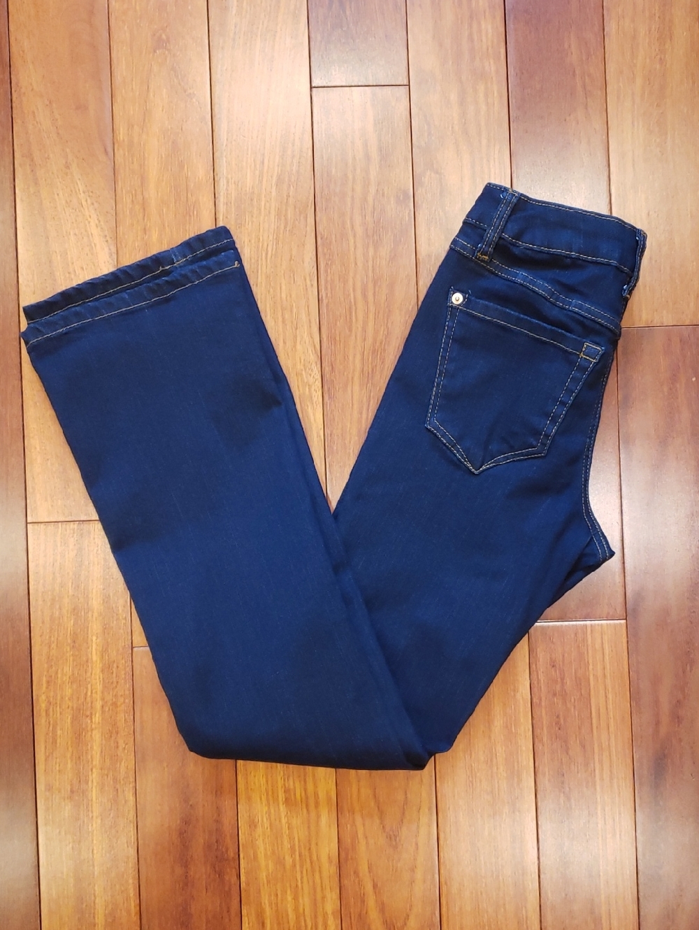 INC Blue Denim Jeans Elizabeth Boot Cut Size 0 25